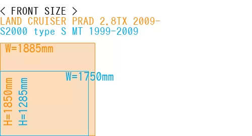#LAND CRUISER PRAD 2.8TX 2009- + S2000 type S MT 1999-2009